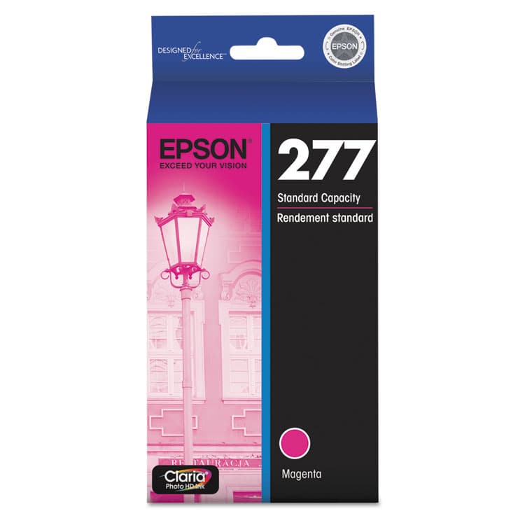 EPSON AMERICA, . T277320-S (277) Claria Ink, 360 Page-Yield, Magenta (EPST277320S)