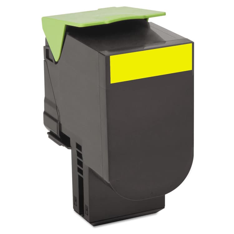 LEXMARK INT'L, . 80C1XY0 Return Program Toner, 4,000 Page-Yield, Yellow (LEX80C1XY0)