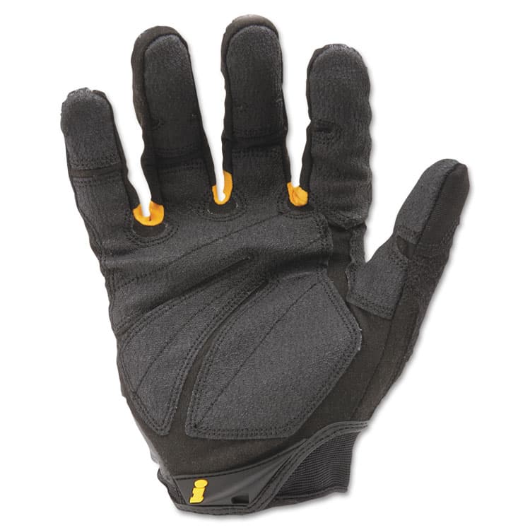 IRONCLAD PERFORMANCE WEAR SuperDuty Gloves, EN388: 4132, 12" Long, X-Large, Black/Yellow, Pair (IRNSDG205XL) thumbnail 2