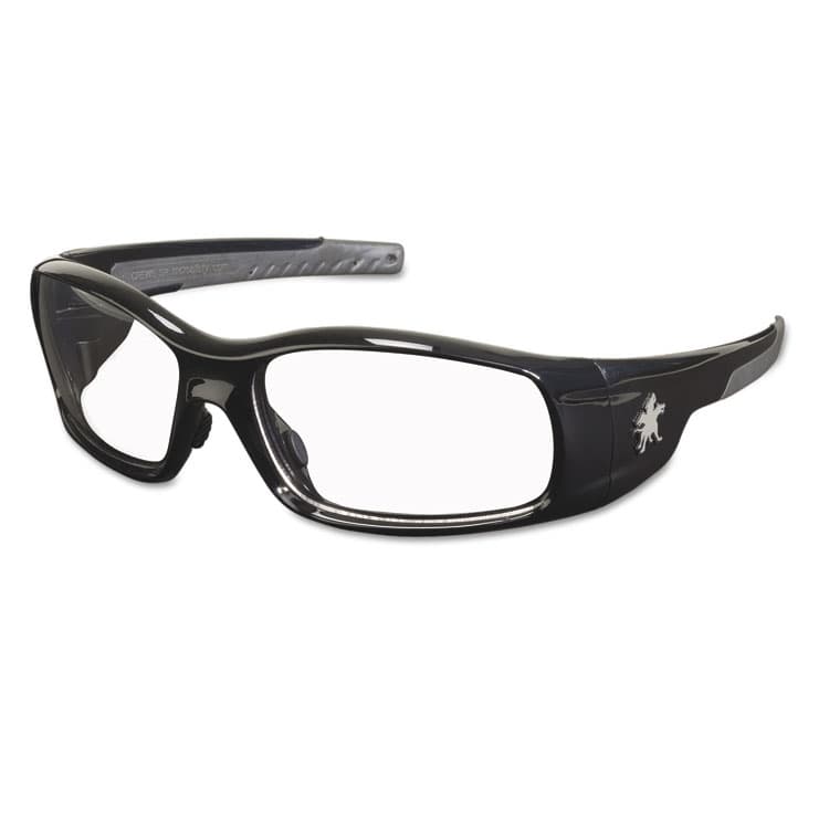 MCR SAFETY Swagger Safety Glasses, Frameless, Clear Single Lens (CRWSR110)