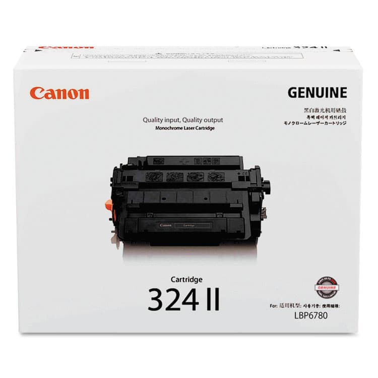 CANON USA, . 3482B003 (324LL) High-Yield Toner, 12,500 Page-Yield, Black (CNM3482B003)