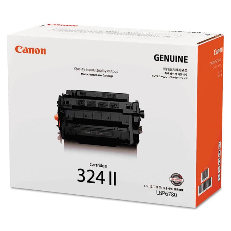 CANON USA, . 3482B003 (324LL) High-Yield Toner, 12,500 Page-Yield, Black (CNM3482B003) thumbnail 2