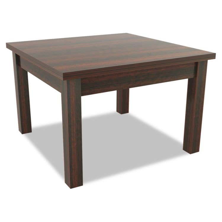 ALERA Alera Valencia Series Occasional Table, Rectangle, 23.63w x20d x20.38h, Mahogany (ALEVA7520MY)