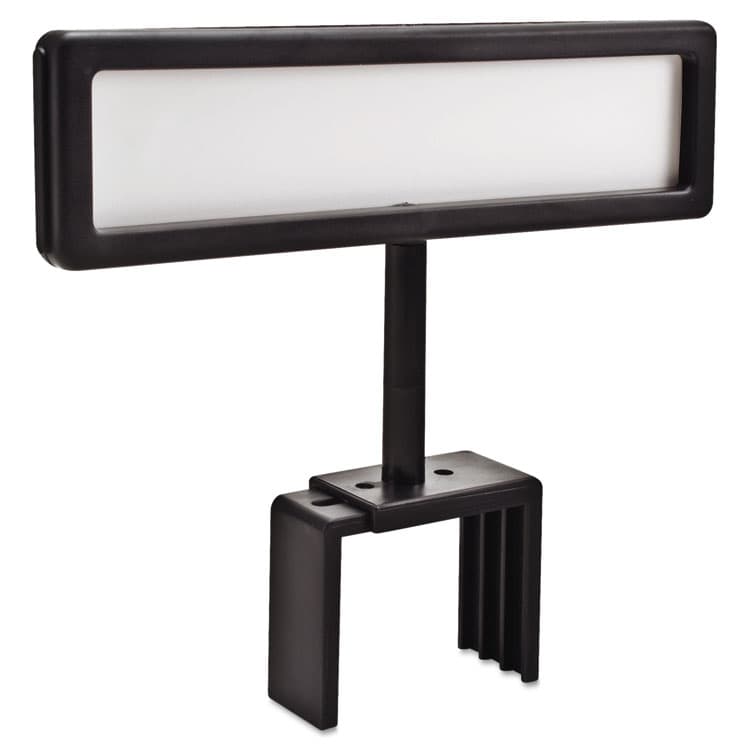 ADVANTUS CORPORATION People Pointer Cubicle Sign, Plastic, 8.5 x 2, Black (AVT75334) thumbnail 4