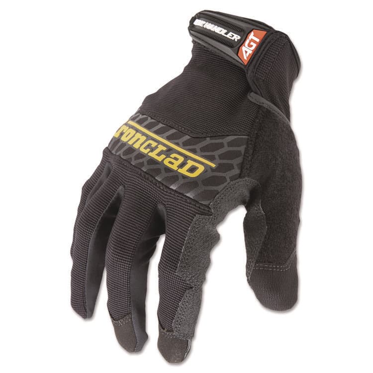 IRONCLAD PERFORMANCE WEAR Box Handler Gloves, EN388: 3131, 9" Long, Medium, Black, Pair (IRNBHG03M)