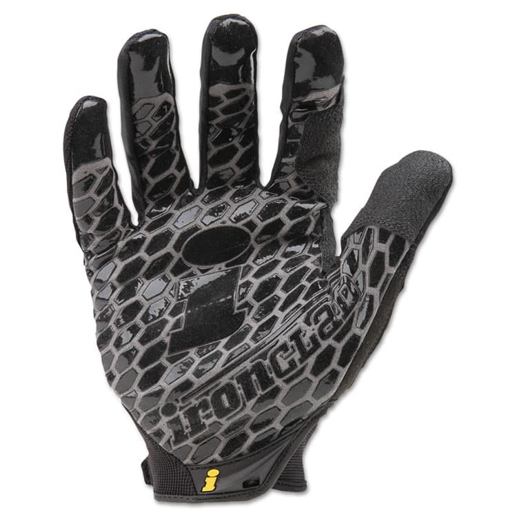 IRONCLAD PERFORMANCE WEAR Box Handler Gloves, EN388: 3131, 9" Long, Medium, Black, Pair (IRNBHG03M) thumbnail 2