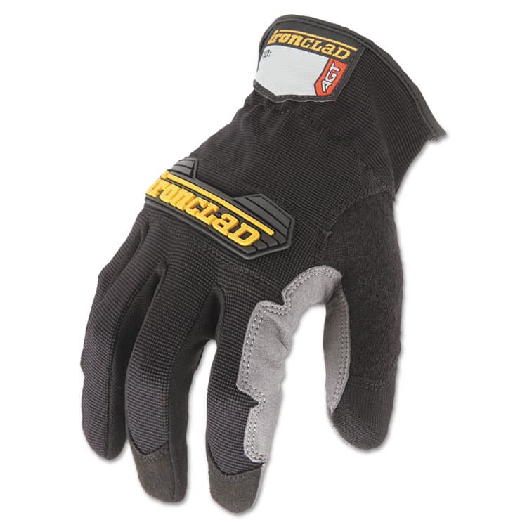 IRONCLAD PERFORMANCE WEAR Workforce Gloves, EN388: 3121, Medium, Gray/Black, Pair (IRNWFG03M)
