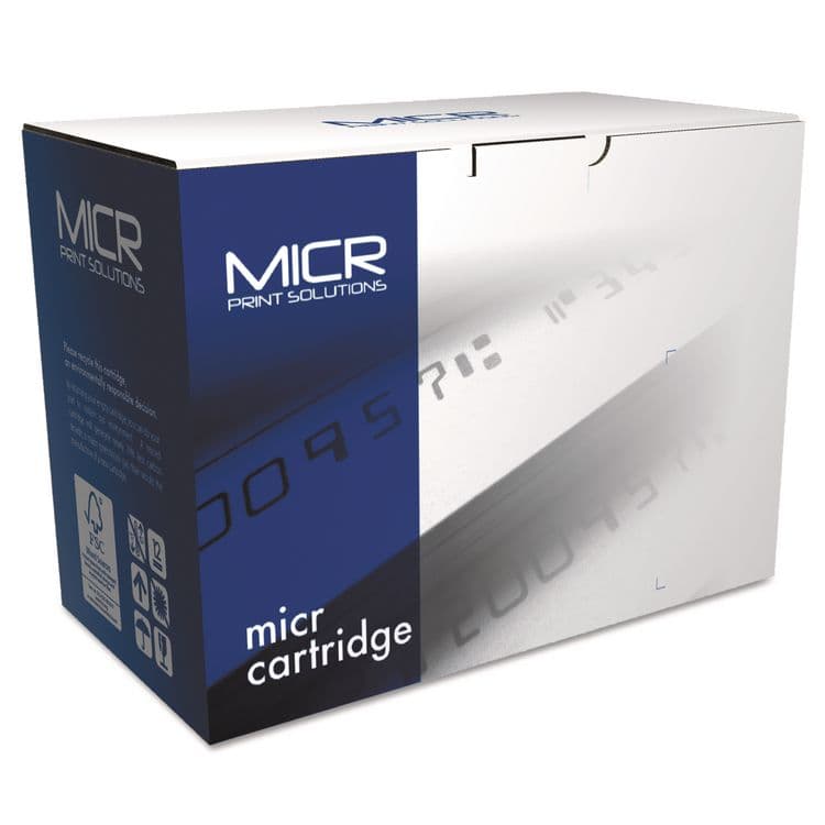 MICR Print Solutions Compatible CF280X(M) (80XM) High-Yield MICR Toner, 6,900 Page-Yield, Black (MCR80XM)