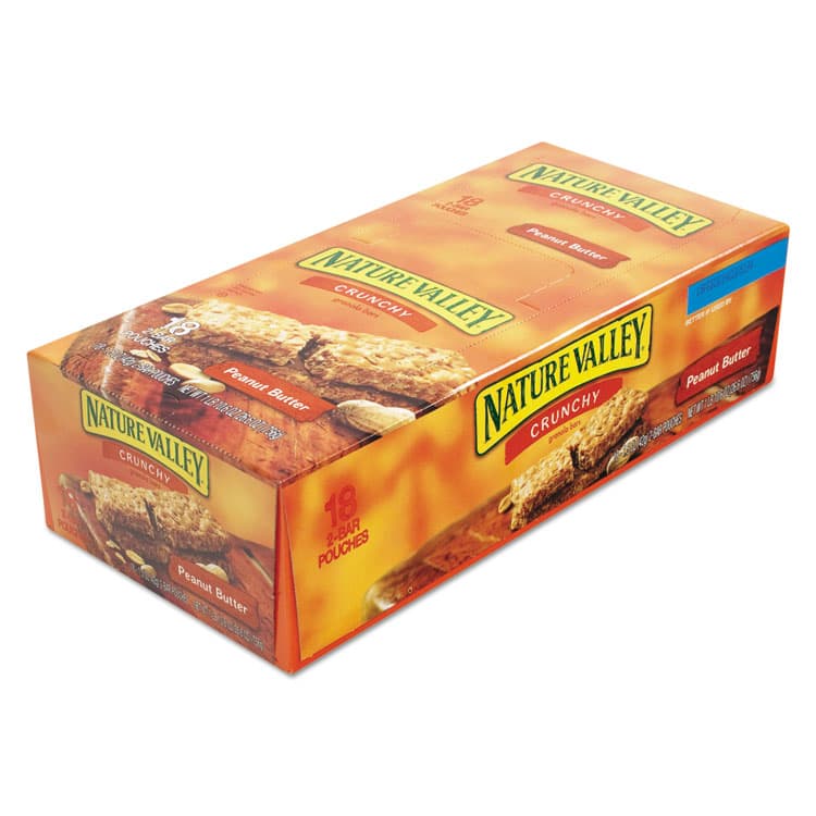 GENERAL MILLS Granola Bars, Peanut Butter Cereal, 1.5 oz Bar, 18/Box (AVTSN3355) thumbnail 2