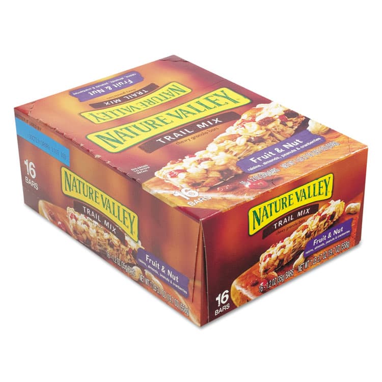 GENERAL MILLS Granola Bars, Chewy Trail Mix Cereal, 1.2 oz Bar, 16/Box (AVTSN1512) thumbnail 4
