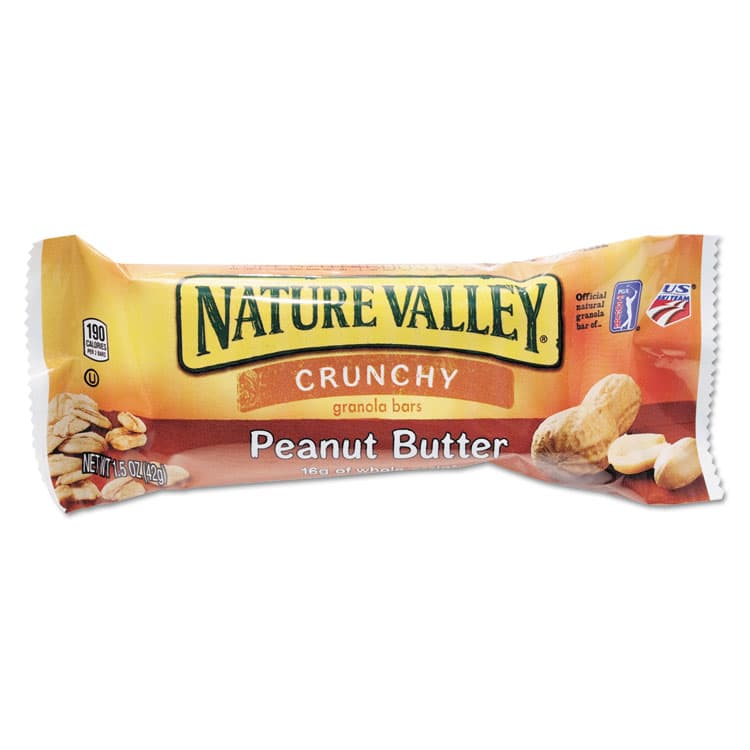 GENERAL MILLS Granola Bars, Peanut Butter Cereal, 1.5 oz Bar, 18/Box (AVTSN3355)