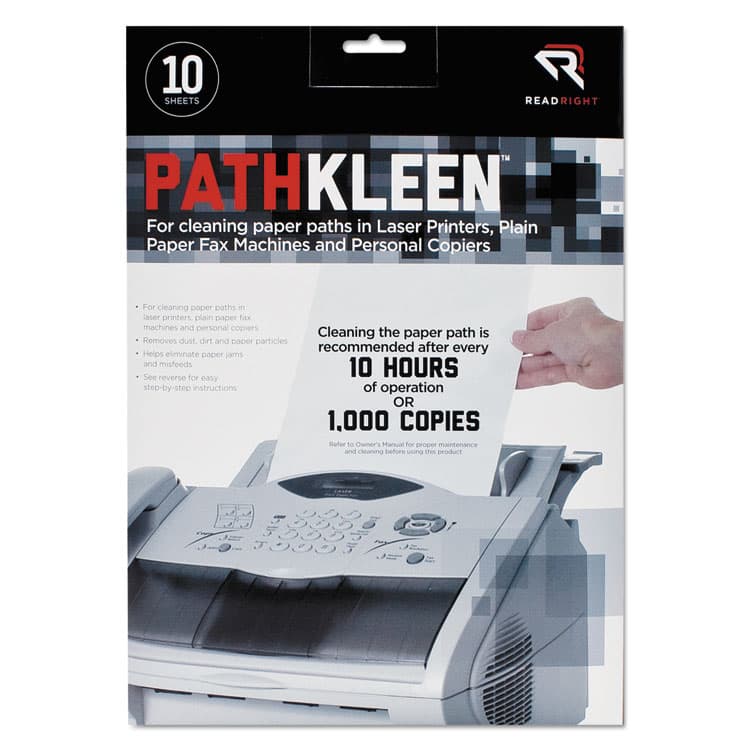 READ/RIGHT PathKleen Sheets, 8.5 x 11, 10/Pack (REARR1237)