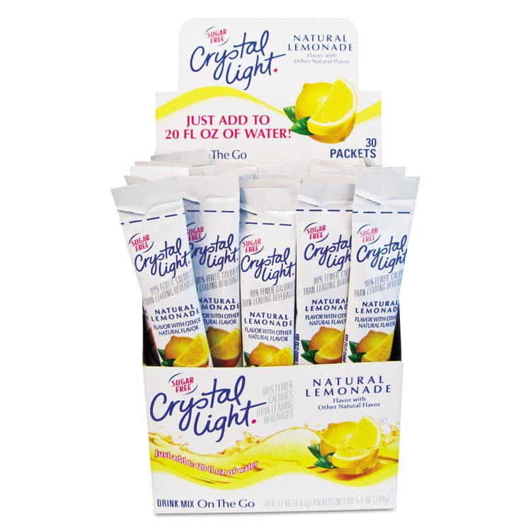 KRAFT FOODS, Flavored Drink Mix, Lemonade, 30 .17oz Packets/Box (CRY79600)