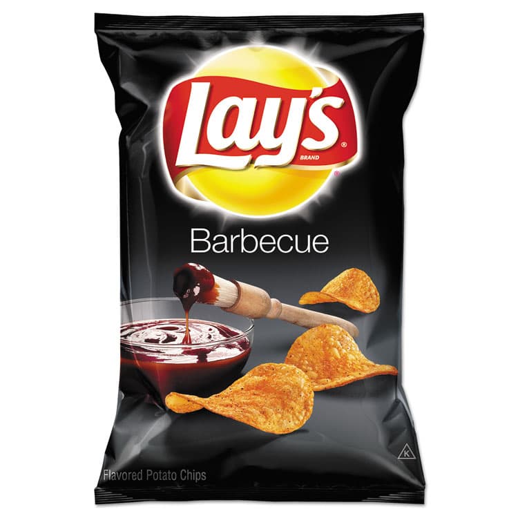 FRITO-LAY, . BBQ Potato Chips, 1.5 oz Bag, 64/Carton (LAY44458)