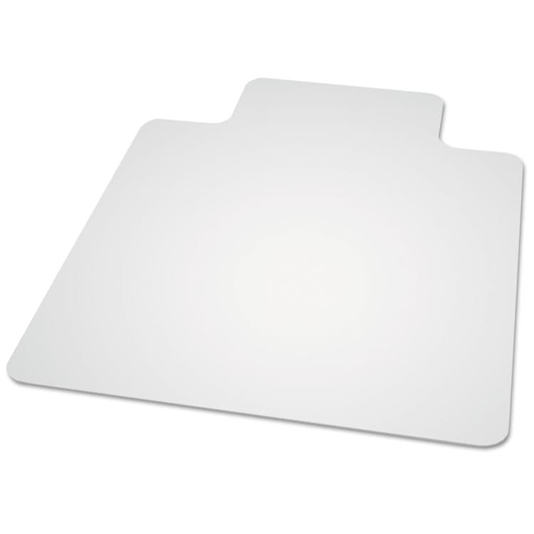 E.S. ROBBINS Natural Origins Biobased Chair Mat for Hard Floors, Rectangular with Lip, Straight Edges, 45" x 53", Clear (ESR143012) thumbnail 2
