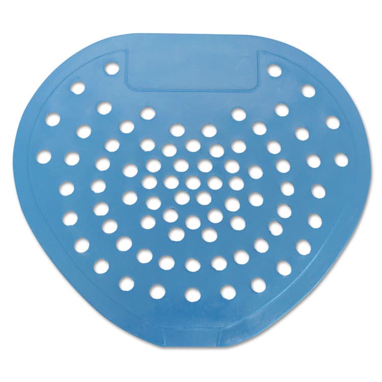 HOSPECO Health Gards Vinyl Urinal Screen, Mint Scent, 7.75 x 6.88, Blue, Dozen (HOS03904)
