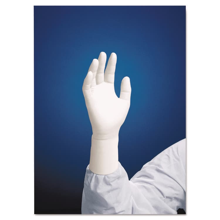 KIMBERLY CLARK G5 Nitrile Gloves, AQL 1.5, Large, 6 mil Thick, 12" Long, White, 1,000/Carton (ANS56883)