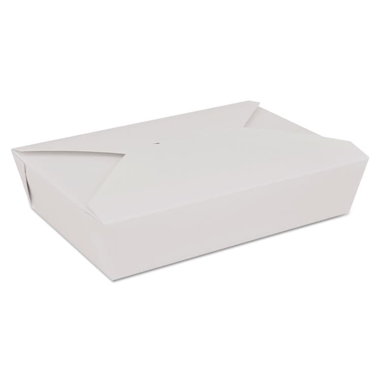 SOUTHERN CHAMPION TRAY ChampPak Retro Carryout Boxes, #2, 7.75 x 5 5 x 1 88, White, Paper, 200/Carton (SCH0772)