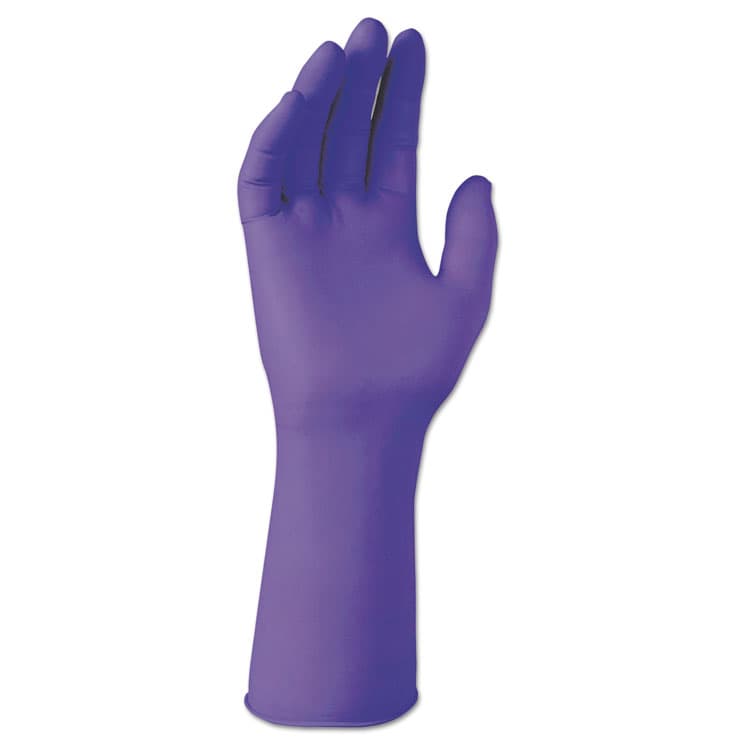 KIMBERLY CLARK PURPLE NITRILE Exam Gloves, Powder-Free, X-Large, 6 mil Thick, 9.5" Long, Purple, 500/Carton (ANS50604)