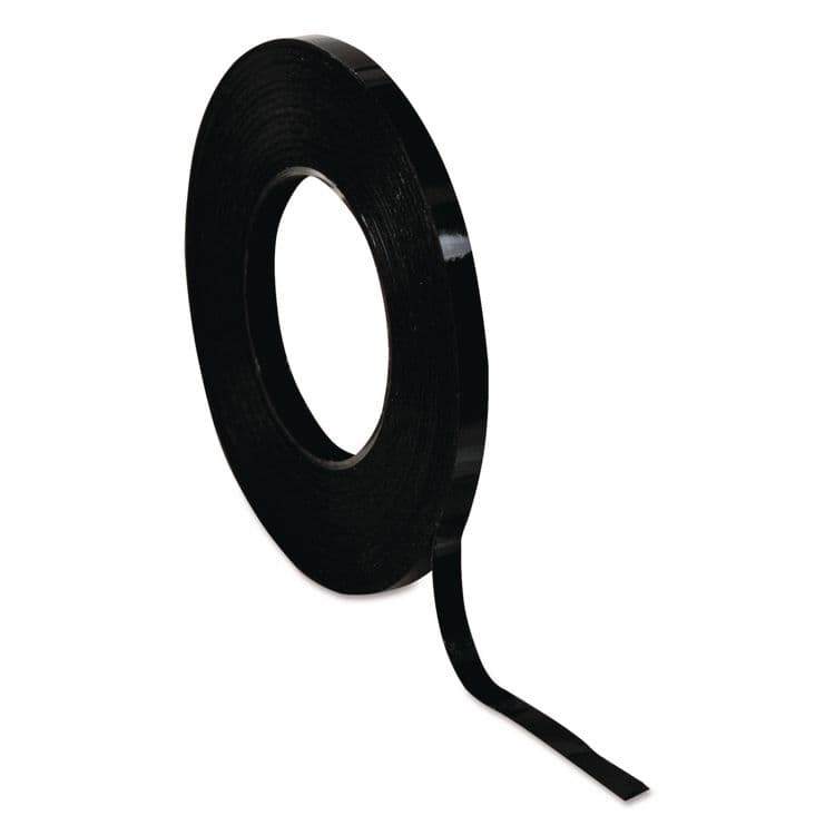 CHARTPAK/PICKETT Graphic Chart Tapes, 1" Core, 0.13" x 27 ft, Gloss Black (CHABG1251)