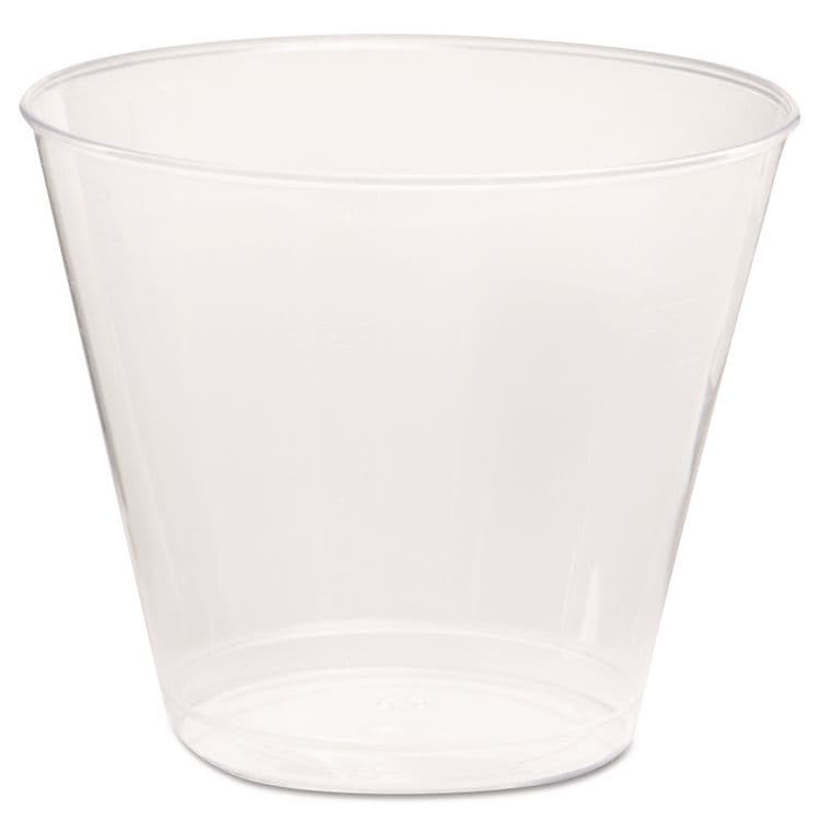 WNA, . Comet Plastic Tumbler, Squat, 5 oz, Clear, 50/Pack, 20 Packs/Carton (WNAT5S)