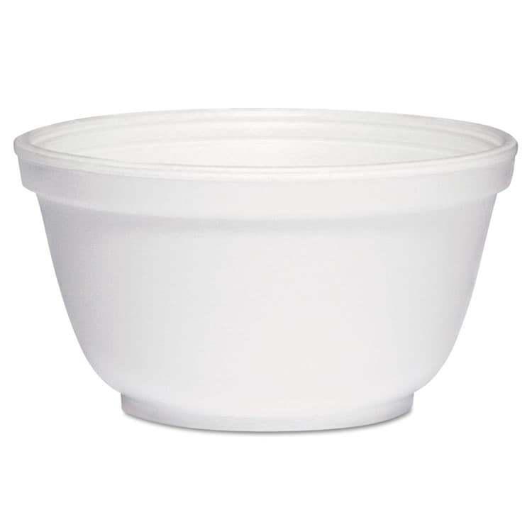 DART Insulated Foam Bowls, 10 oz, White, 50/Pack, 20 Packs/Carton (DCC10B20)