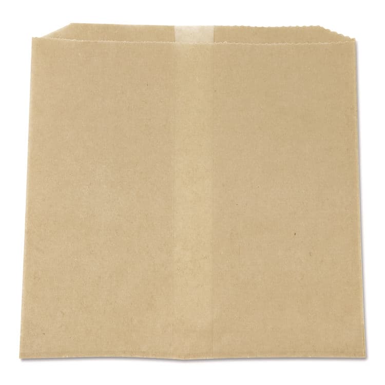 HOSPECO Waxed Napkin Liners for Most Swing-Top Type Receptacles , 8.5" x 7" x 8", Brown, 500/Carton (HOS6802W)