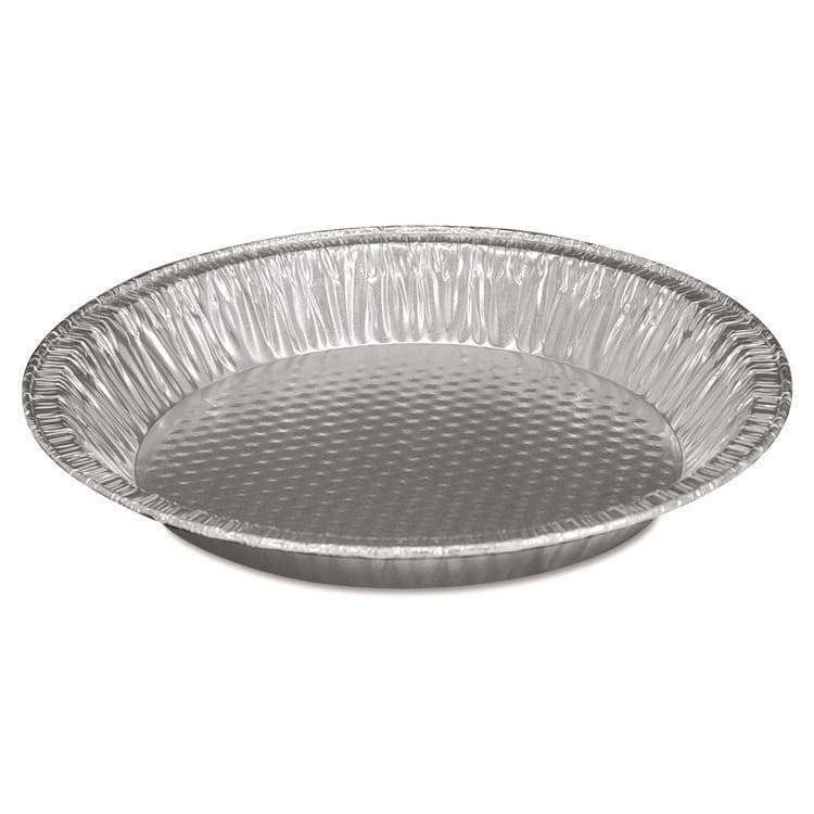 HFA Aluminum Pie Pan, #10, 9.63" Diameter x 1.22" h, 200/Carton (HFA30535)