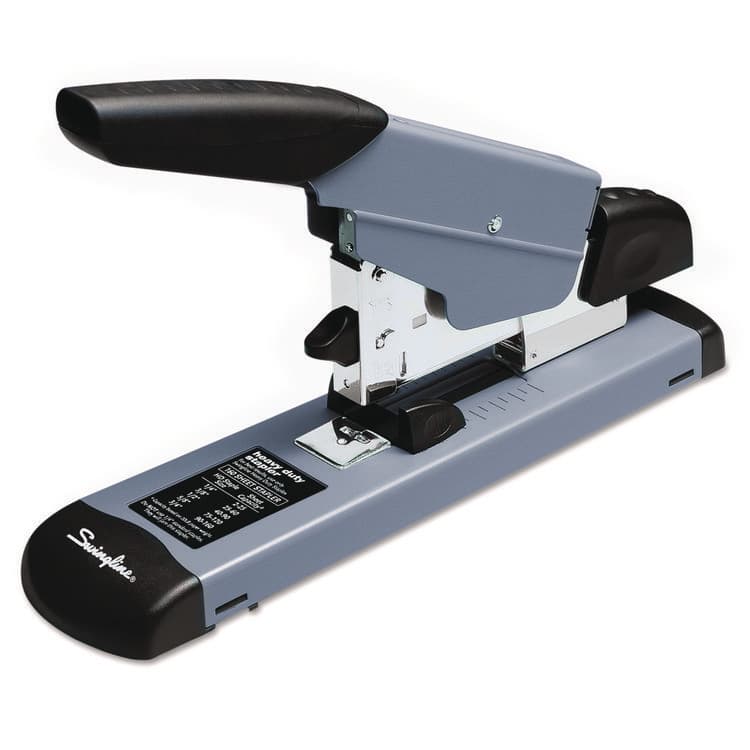 ACCO BRANDS, . Heavy-Duty Stapler, 160-Sheet Capacity, Black/Gray (SWI39005)