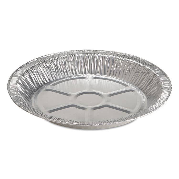 HFA Aluminum Pie Pan, 24 oz, 9" Diameter x 1.06" h, 200/Carton (HFA30430) thumbnail 2