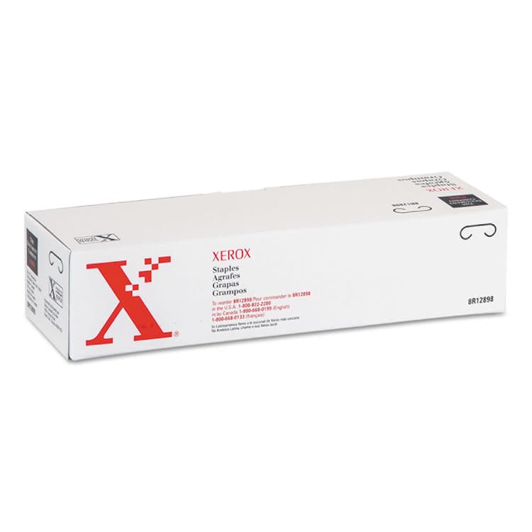 XEROX CORP. 008R12898 Staple Refills, 5,000 Staples/Cartridge, 3 Cartridges/Box (XER008R12898)