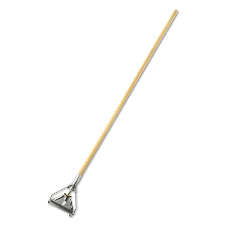 RUBBERMAID COMMERCIAL PROD. Invader Side-Gate Wet-Mop Handle, 60", Natural/Silver (RCPH516)