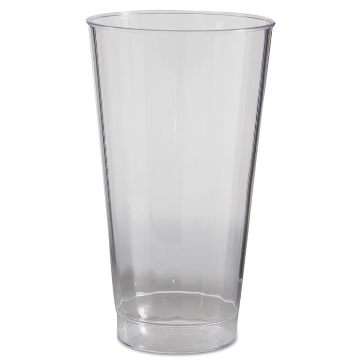 WNA, . Classic Crystal Tumblers, 16 oz, Plastic, Clear, Fluted, Tall, 20/Pack, 12 Packs/Carton (WNACC16240)