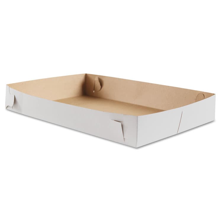 SOUTHERN CHAMPION TRAY Donut Trays, 17 x 11.5 x 2.5, White, Paper, 100/Bundle (SCH2021)