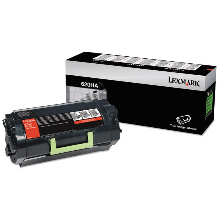 LEXMARK INT'L, . 62D0HA0 High-Yield Toner, 25,000 Page-Yield, Black (LEX62D0HA0)