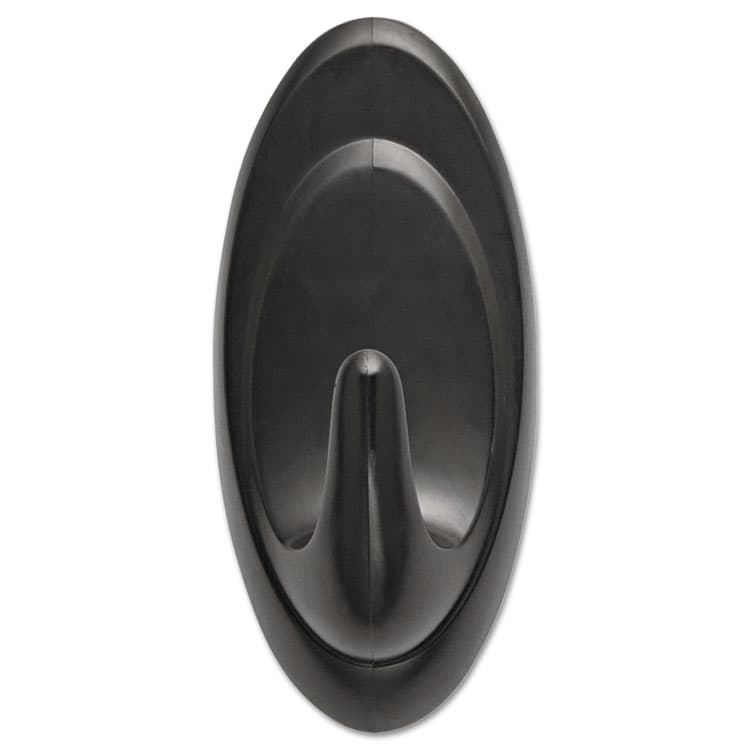 3M/COMMERCIAL TAPE DIV. All Weather Hooks and Strips, Medium, Plastic, Slate, 3 lb Capacity, 2 Hooks and 4 Strips/Pack (MMM17086SAWES) thumbnail 2