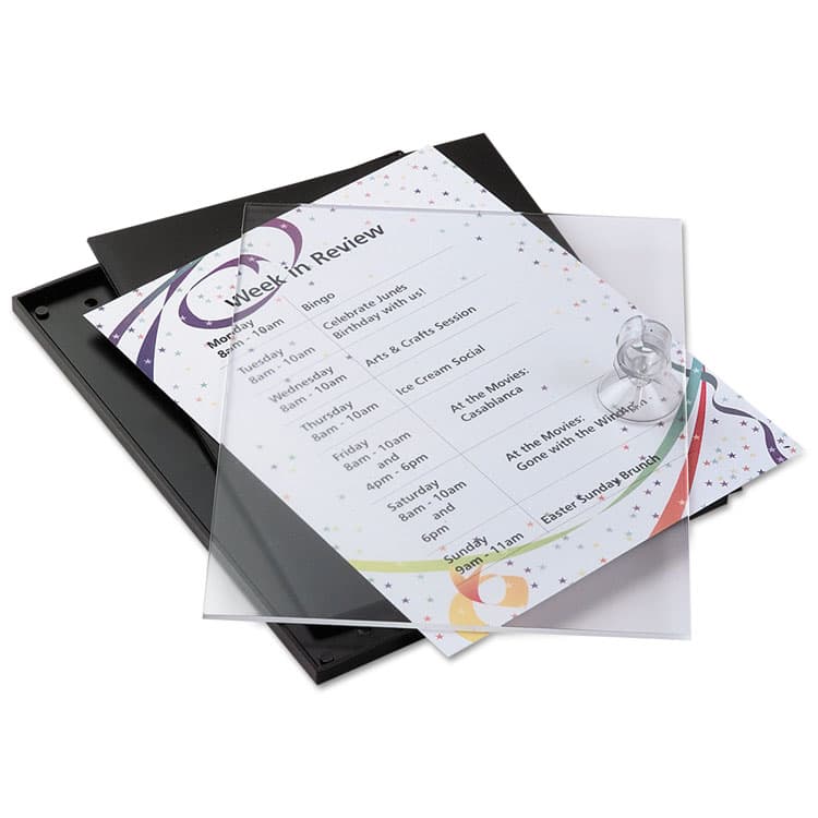 U. S. STAMP & SIGN Customizable Door and Wall Sign, 8.5 x 11 (USS10801) thumbnail 2