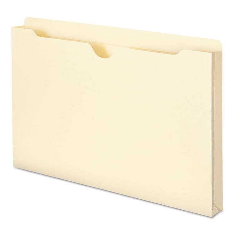 SMEAD MANUFACTURING CO. Manila File Jackets, 2-Ply Straight Tab, Legal-Size, Manila, 50/Box (SMD76520) thumbnail 2