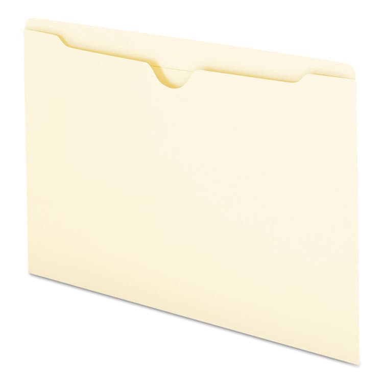 SMEAD MANUFACTURING CO. Manila File Jackets, 2-Ply Straight Tab, Legal Size, Manila, 100/Box (SMD76500) thumbnail 2