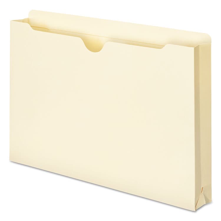 SMEAD MANUFACTURING CO. Manila File Jackets, 2-Ply Straight-Tab, Legal-Size, Manila, 50/Box (SMD76540)