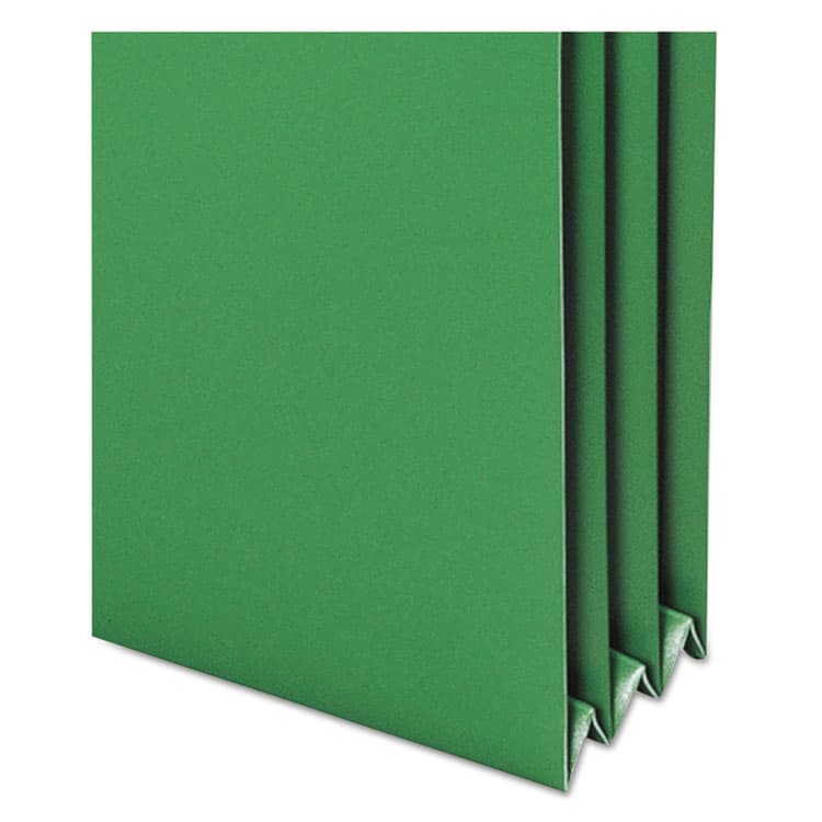 SMEAD MANUFACTURING CO. Poly Drop Front File Pockets, 3.5" Expansion, Letter Size, Assorted Colors, 4/Box (SMD73500) thumbnail 4