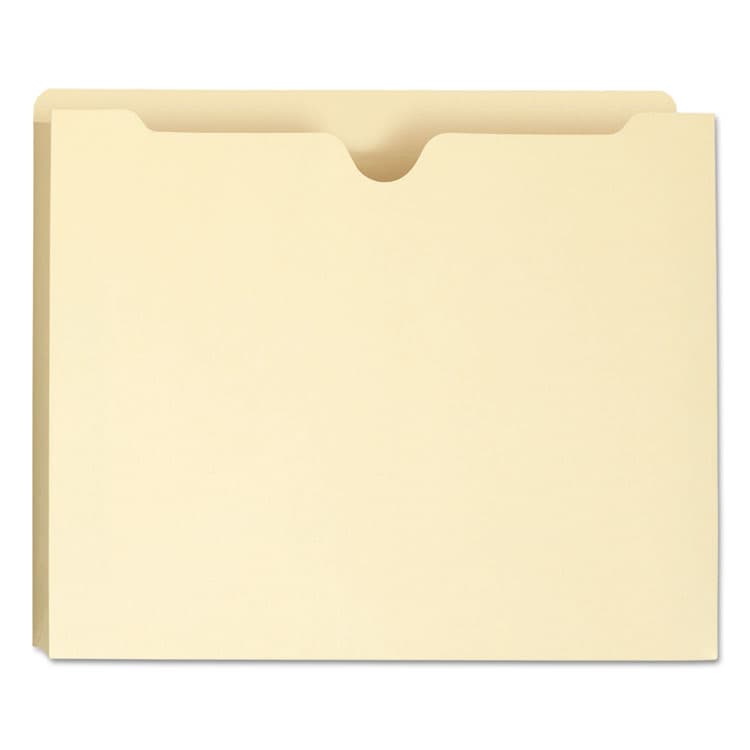 SMEAD MANUFACTURING CO. Manila File Jackets, 1 Ply Straight Tab, Letter Size, Manila, 50/Box (SMD75439) thumbnail 4