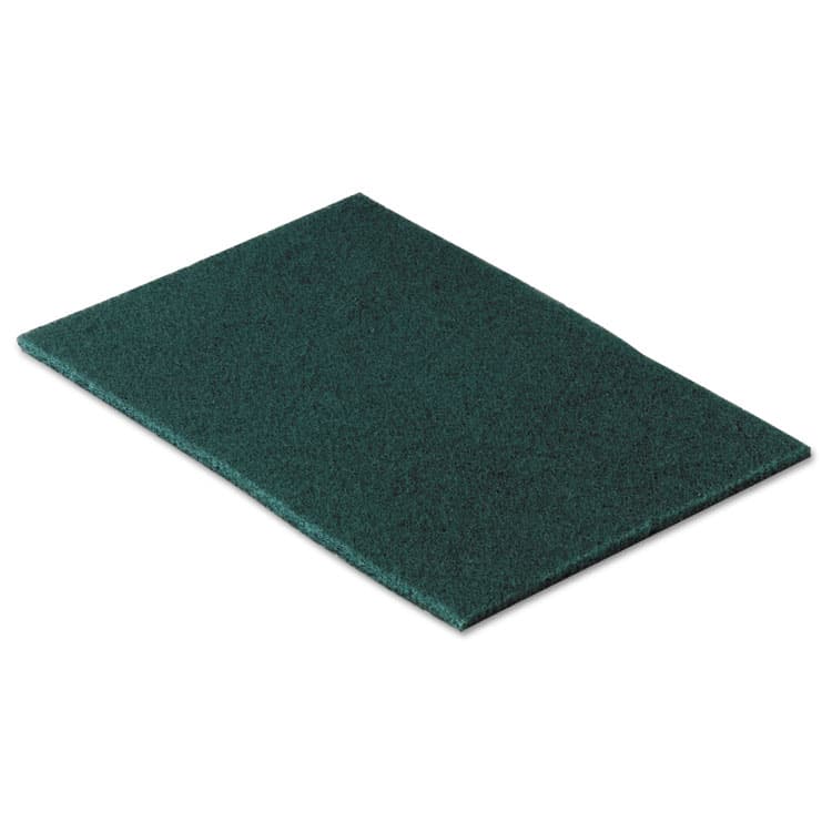 3M/COMMERCIAL TAPE DIV. Commercial Scouring Pad 96, 6 x 9, Green, 10/Pack (MMM96CC)