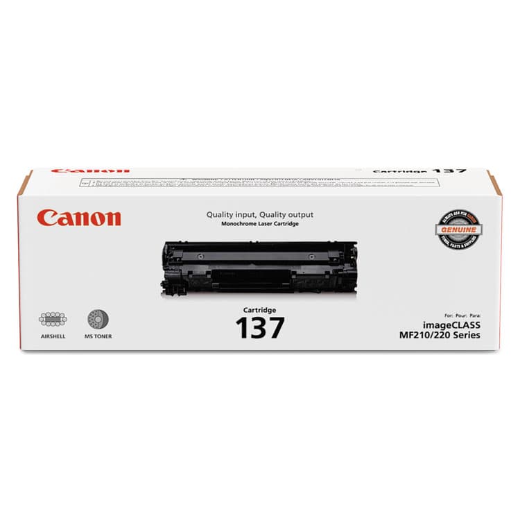 CANON USA, . 9435B001 (137) Toner, 2,400 Page-Yield, Black (CNM9435B001)