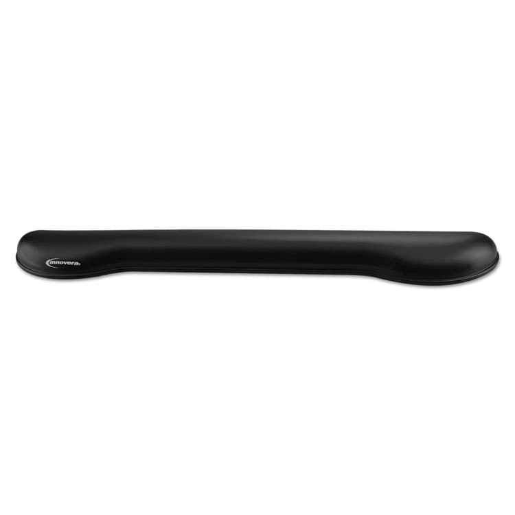 INNOVERA Softskin Gel Keyboard Wrist Rest, 18.5 x 2.87, Black (IVR51451)