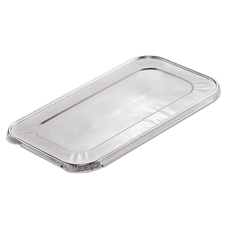 HFA Steam Pan Foil Lids, Fits One-Third Size Pan, 0.5" Deep, 6.4 x 12.7, 200/Carton (HFA403025)