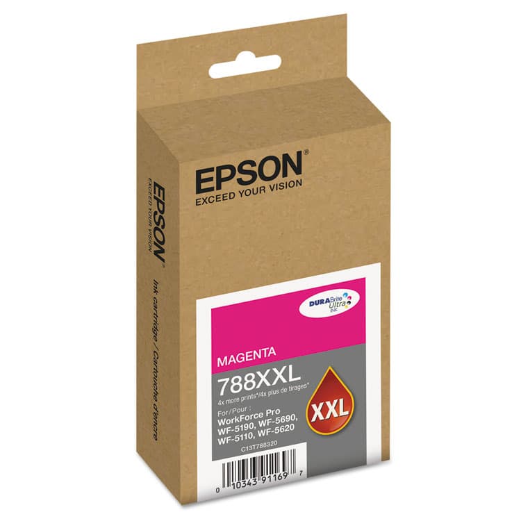 EPSON AMERICA, . T788XXL320 (788XXL) DURABrite Ultra XL PRO High-Yield Ink, Magenta (EPST788XXL320) thumbnail 2