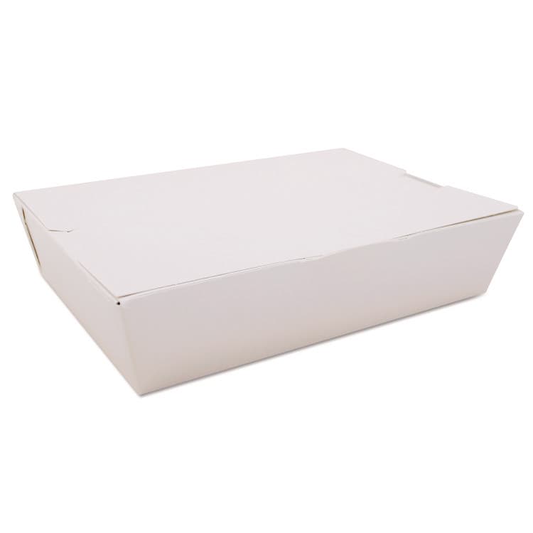 SOUTHERN CHAMPION TRAY ChampPak Carryout Boxes, #2, 7.75 x 5.5 x 1.88, White, Paper, 200/Carton (SCH0742)
