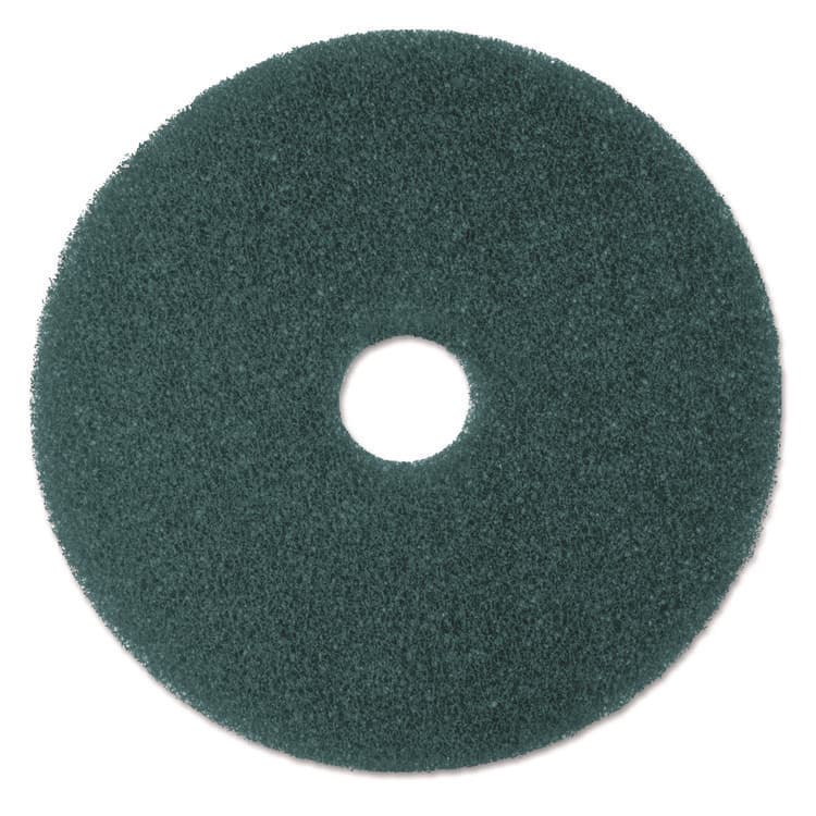 3M/COMMERCIAL TAPE DIV. Low-Speed High Productivity Floor Pads 5300, 22" Diameter, Blue, 5/Carton (MMM08415)