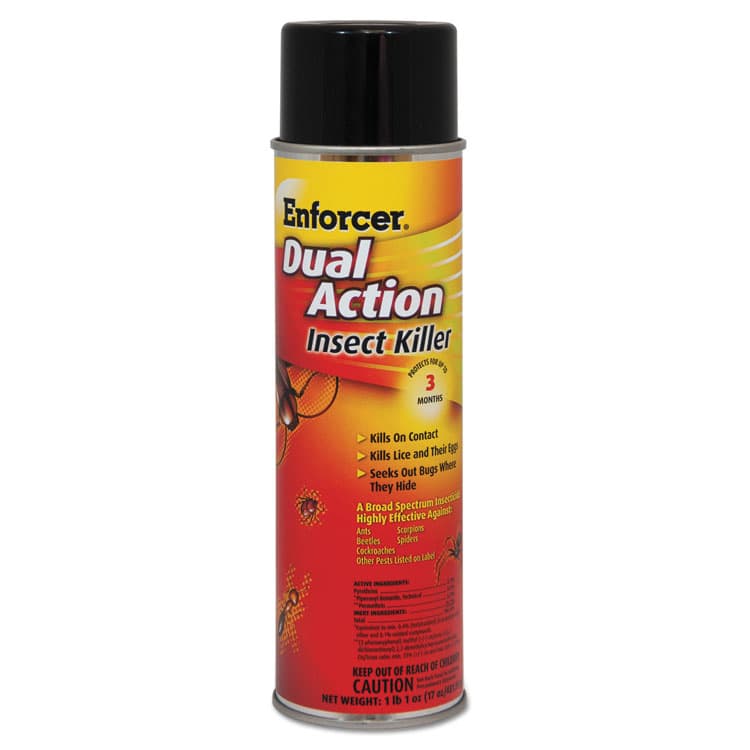 ZEP . Dual Action Insect Killer, For Flying/Crawling Insects, 17 oz Aerosol Spray, 12/Carton (AMR1047651)